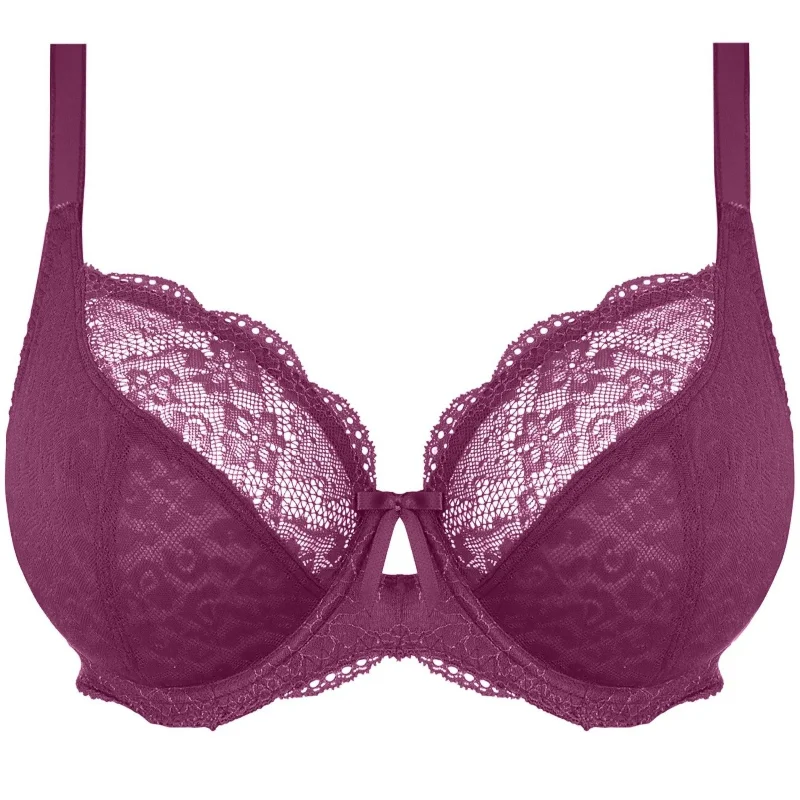 stretch lace high-cut pantiesFreya Fancies Balconette Bra | BERRY