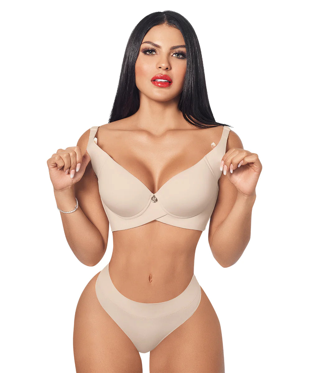 seamless high-leg bikini pantiesMagic Control Bra (Ref. A-001 / 003)