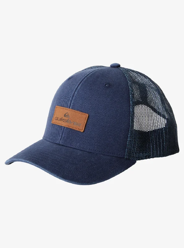 water-resistant hats for rainy daysDown The Hatch Trucker Hat - Crown Blue