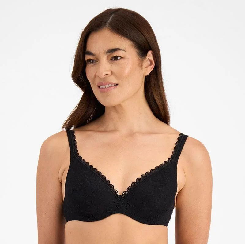 convertible strap nursing brasBarely There Black Lace