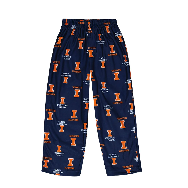 cozy knitted beanie hats with cables and patternsKids' Illinois Fighting Illini Printed Pant (K46LF4 74N)