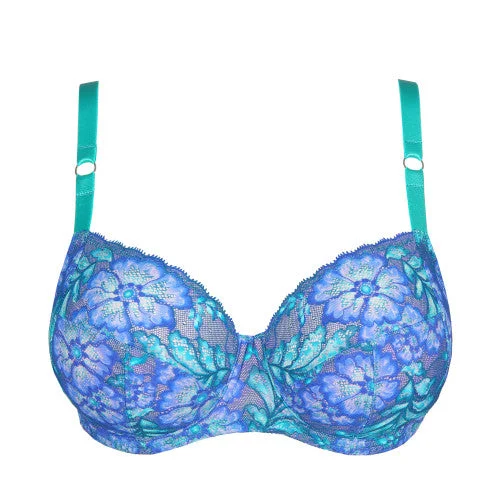 modal fiber breathable pantiesPrima Donna Twist Morro Bay Full Cup Bra | MERMAID BLUE