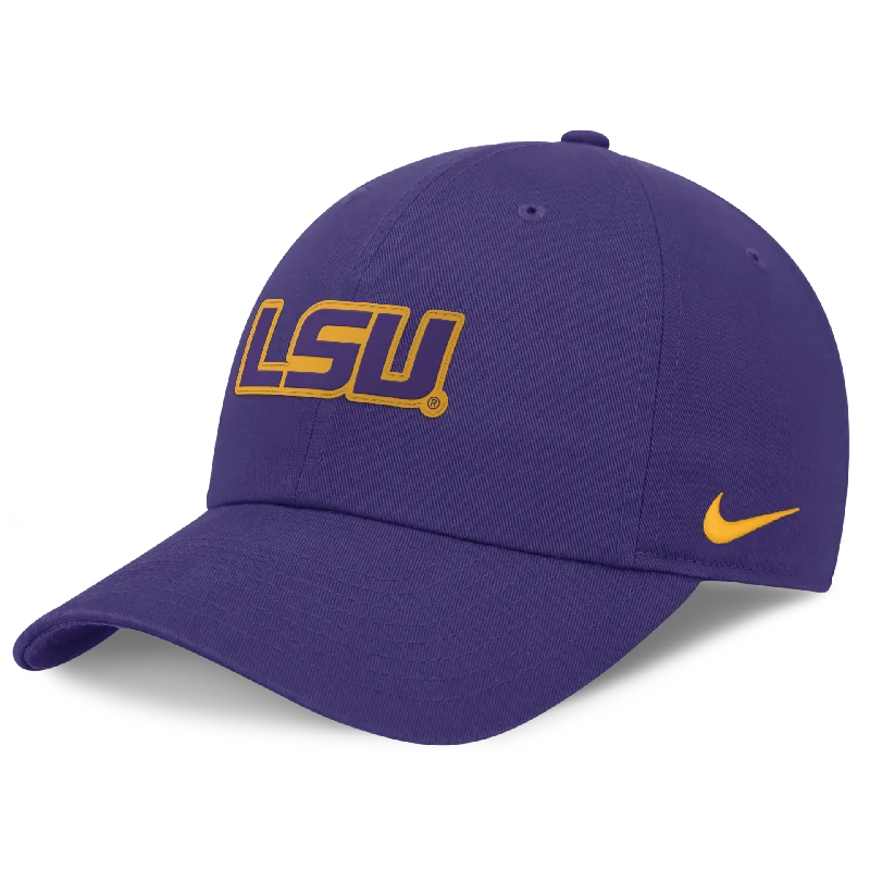 elegant derby hats with ribbon bandsLSU Tigers Nike Cap Club Unstructured  F24