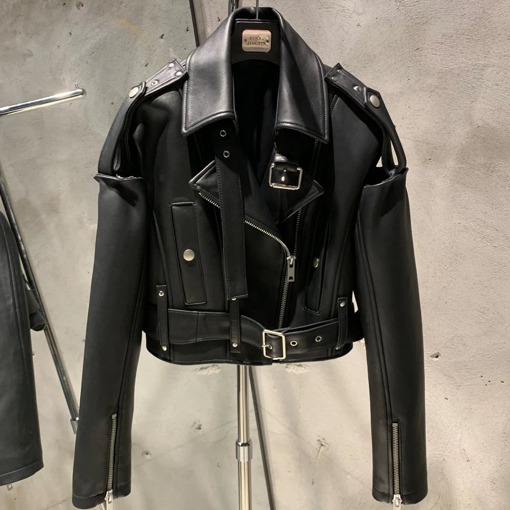 affordable bucket hatsARLO LEATHER JACKET