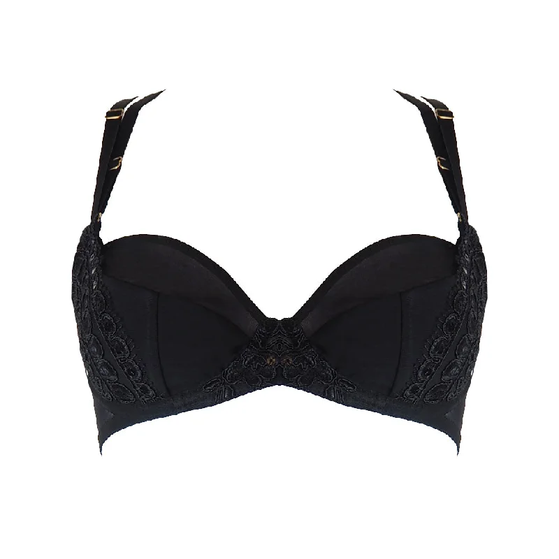 plus-size high-waisted thongsMoonlight Serenades & Sequin Escapades Non-Padded Wire Bra