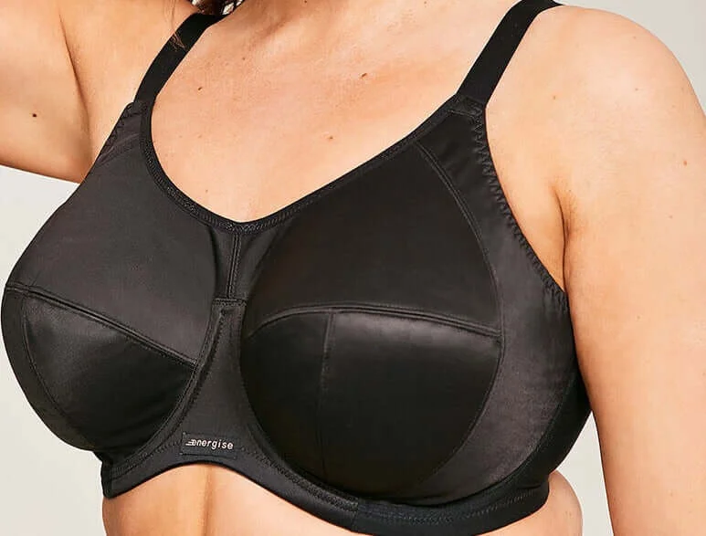 plus-size wireless mastectomy bras with paddingElomi Energise | EL8041 Sport