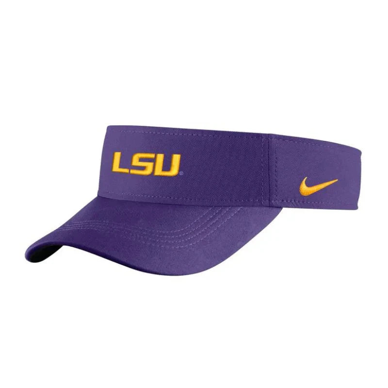 baseball caps with logosLSU Nike Visor Dri-Fit