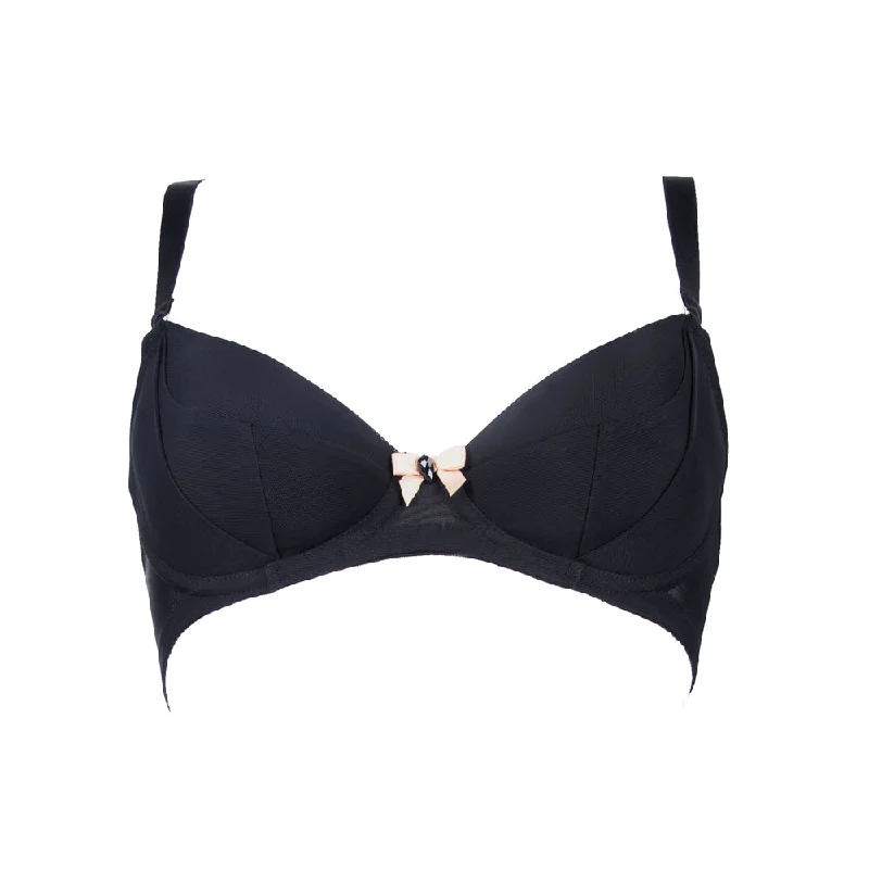 body-hugging shapewear briefsA Jewel a day... Non-Padded Wire Bra black