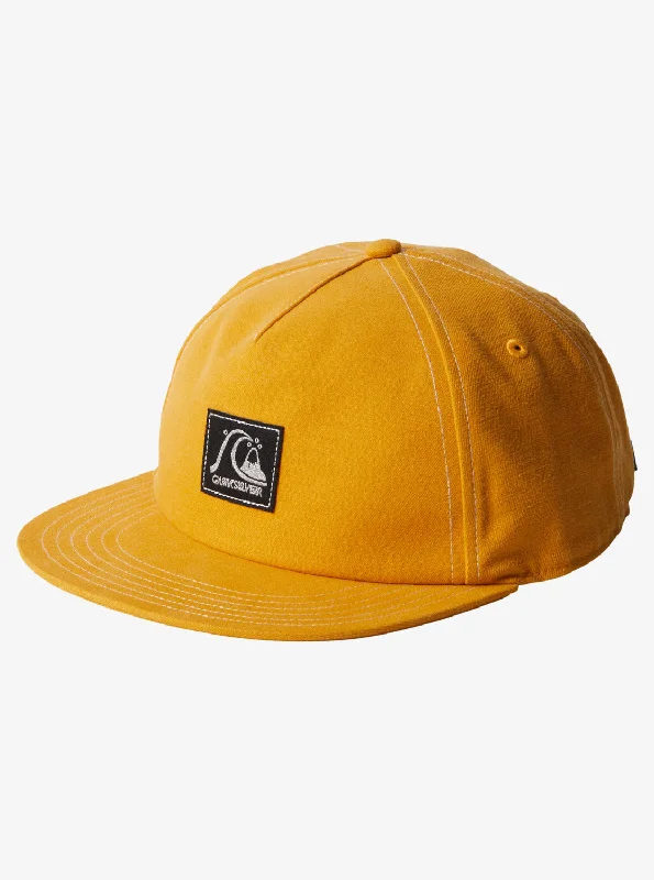 casual trucker hatsHeritage Cap Snapback Hat - Mustard