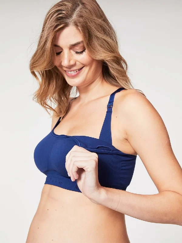 modal fiber high-leg briefsCake Cotton Candy Nursing Bra | NAVY