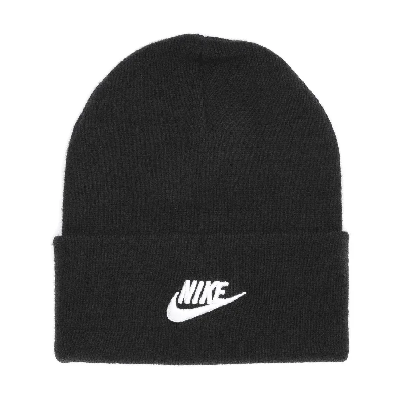 lightweight running hats with reflective strips for safetyNike Peak Tall Cuff Futura Beanie