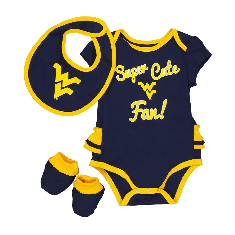 stylish cloche hatsKids' (Infant) West Virginia University Set (K423JQ 75N)