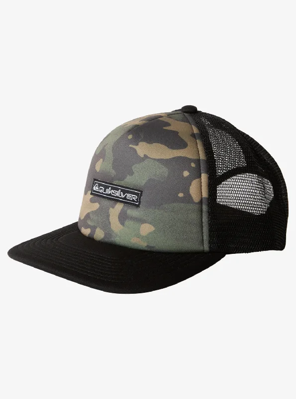 breathable mesh hats for summerEmu Coop Trucker Hat - Black