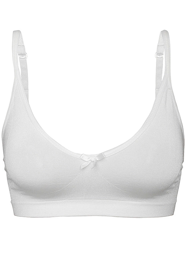 sleepwear underwear with laceAbecita Lilla Undret Sömlös bh-top White