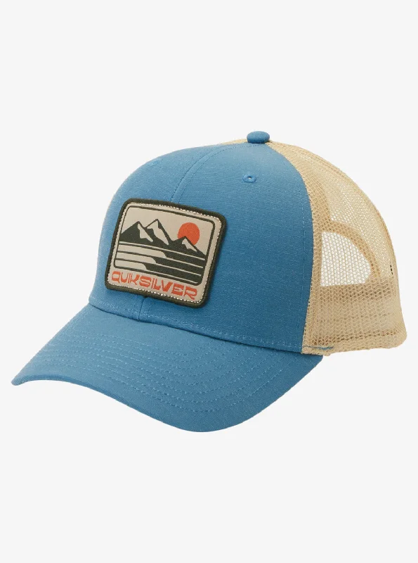 water-resistant fishing hatsWeekend Rights Trucker Hat - Aegean Blue