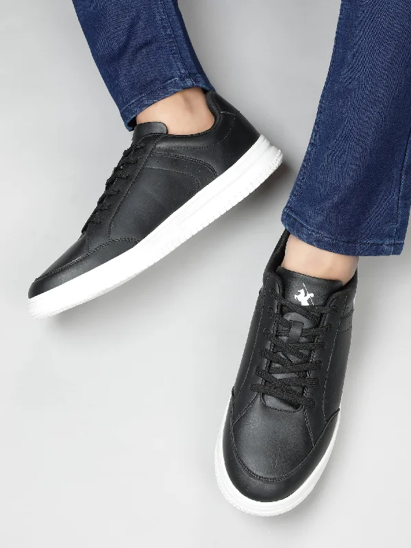 Women's Coats with CollarMen's Black Solid Lace-Up Casual Sneakers