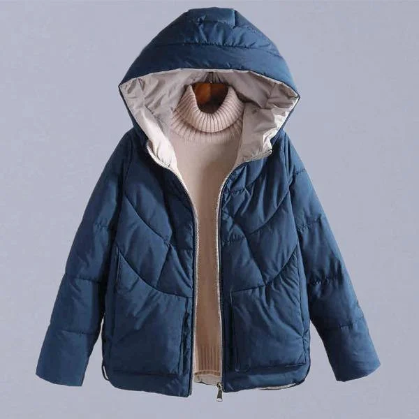 Women's Long CoatsNew Fashion Hooded Casual Cotton Parka Female Outerwear Coats