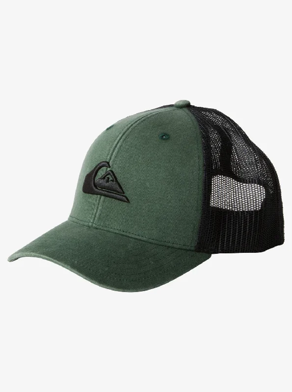 adjustable baseball caps with built-in headbands for comfortGrounder Trucker Hat - Forest