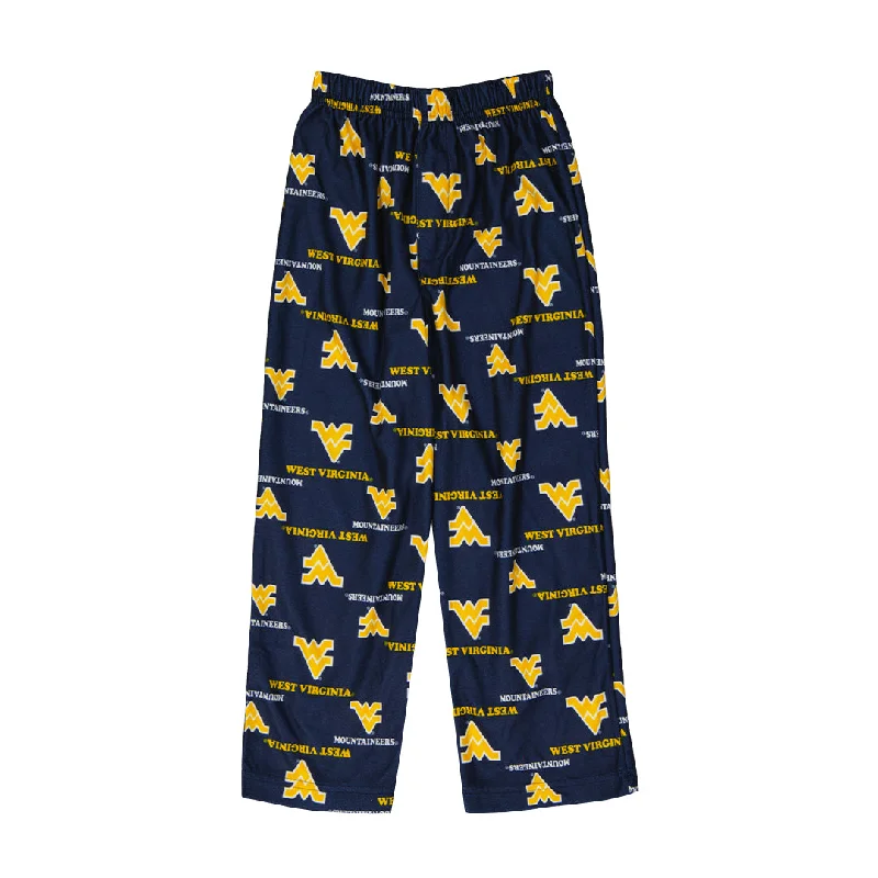 cozy fur hats for winterKids' West Virginia Mountaineers Printed Pant (KA46LF4 75N)