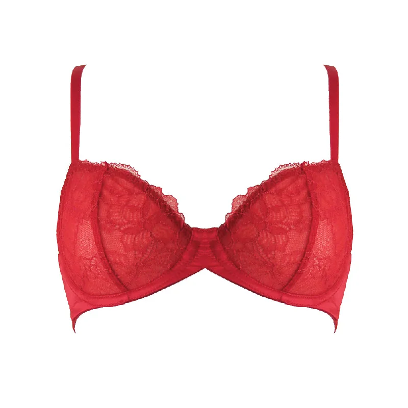 lace-trimmed chemise lingerieL'amour du jour Wire Bra