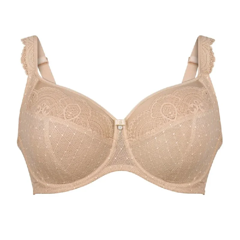 plus-size wireless mastectomy brasRosa Faia Selma Underwire bra Desert