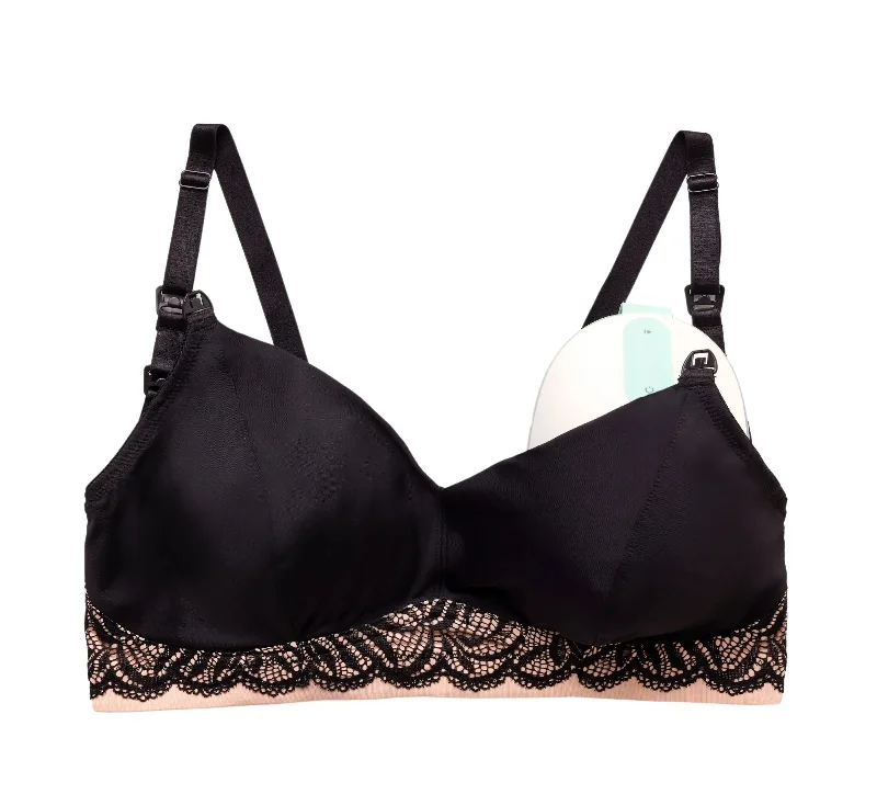 lace-trimmed sleep tank topsLuxe Pumping Bra