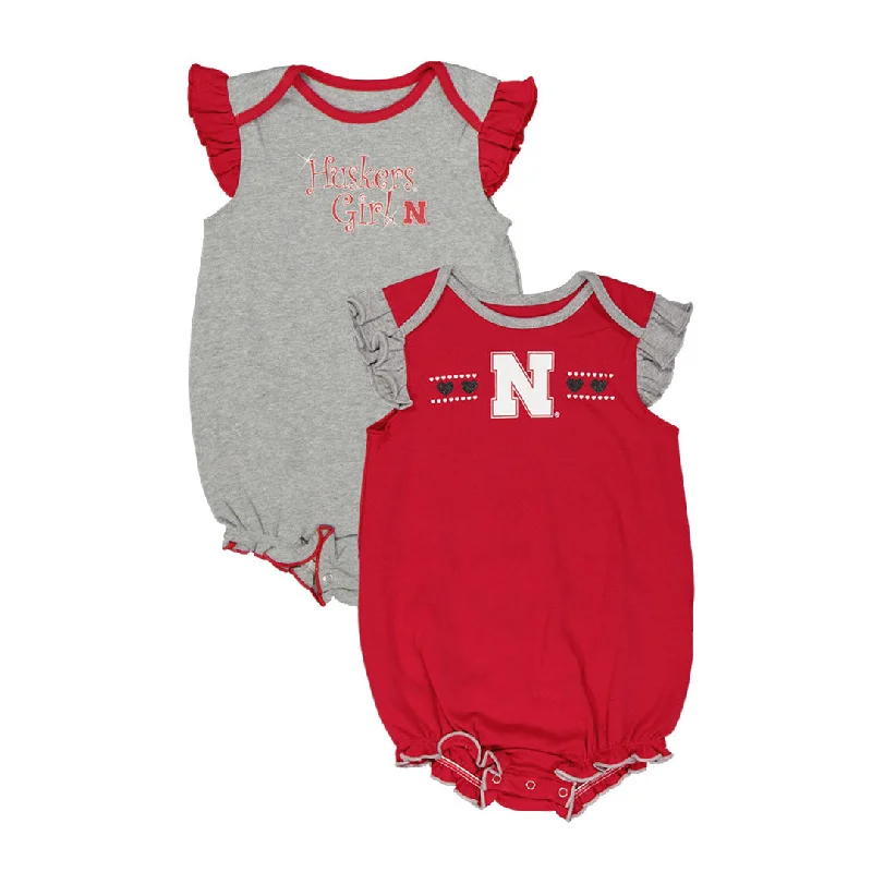 lightweight running hatsGirls' (Infant) Nebraska Cornhuskers Creeper Pack (KA423D6 77N)