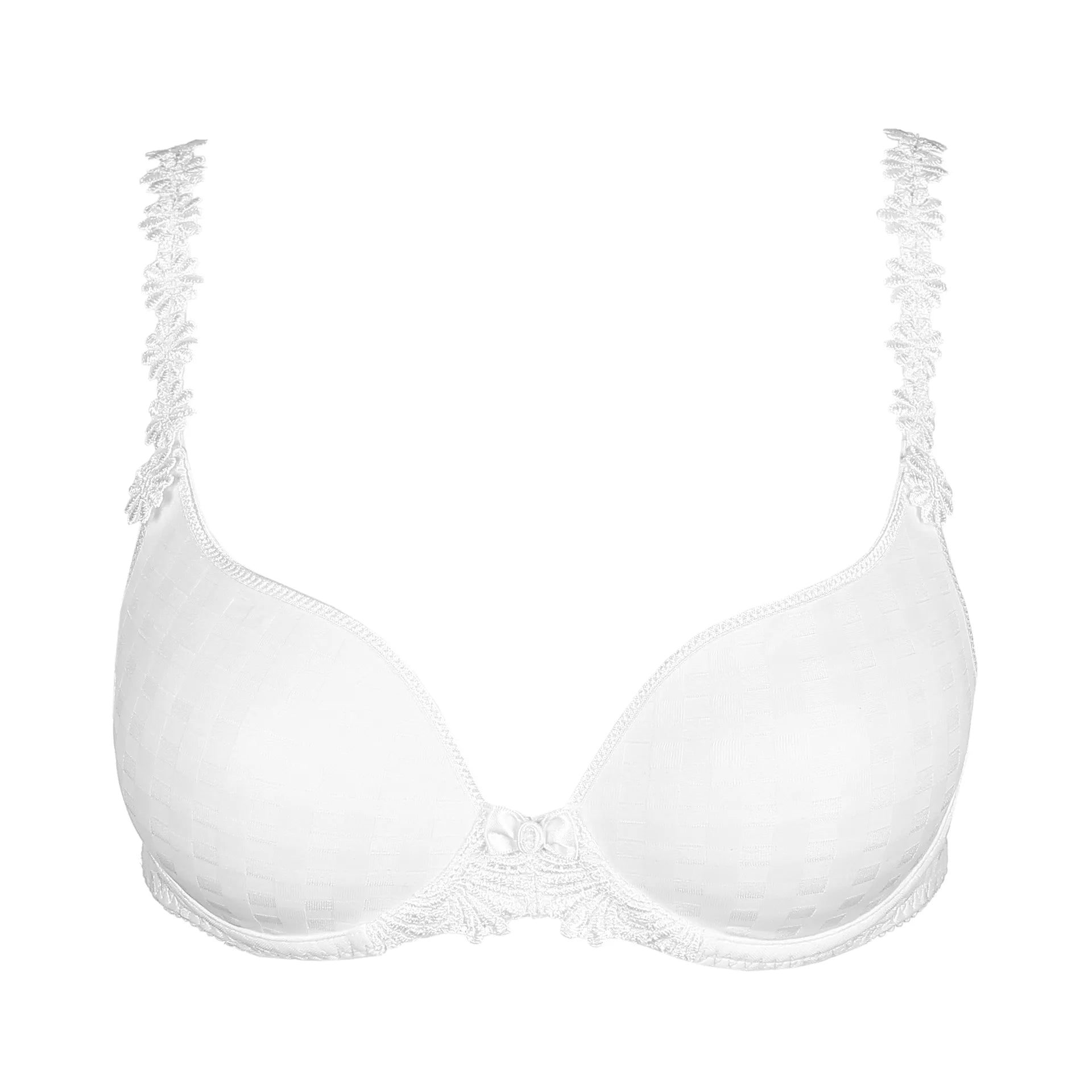 lace-embellished bralettesMarie Jo Avero Padded Bra Heartshape White