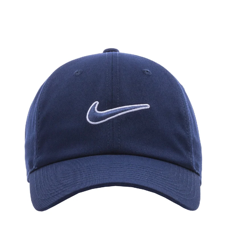 adjustable baseball caps with built-in headbands for comfortNike Club Cap Swoosh Strapback