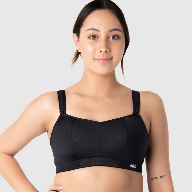 full-coverage underwire brasZen Wirefree Maternity Sports Bra