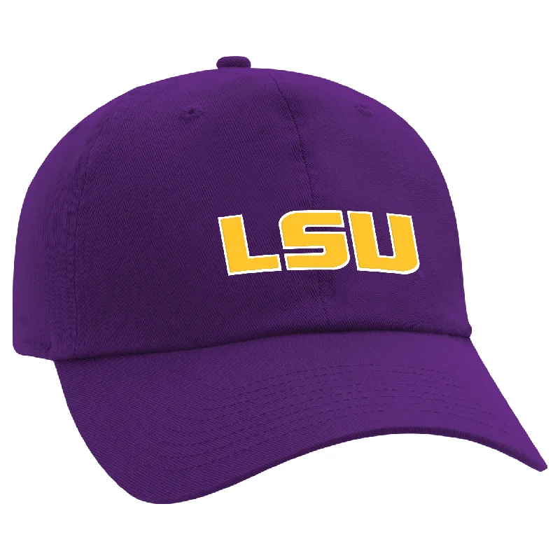 personalized baseball caps for schoolsLSU Tigers Cap Stratus Adjustbable