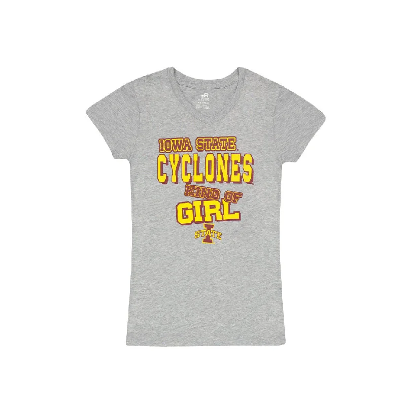 wide-brim hats for sun protectionGirls' (Junior) Iowa State Cyclones T-Shirt (K547CU4 34N)