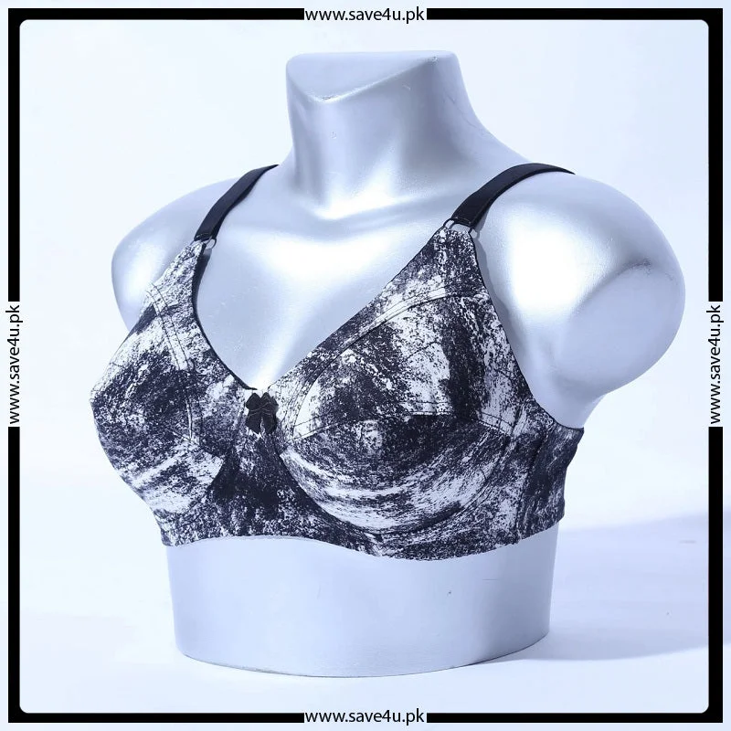 high-compression shapewear for partiesSoft Comfortable Printed Non Wired Bra