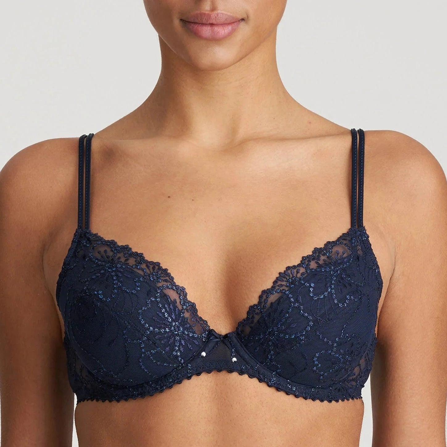 lightweight silk pajama setsJane Push Up Bra Velvet Blue