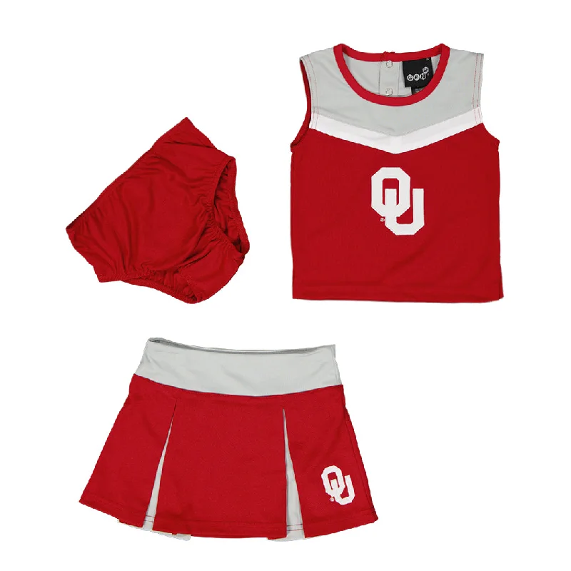 warm earflap hats for kidsGirls' (Toddler) Oklahoma Sooners Cheerleading Set (K446SZ 91N)