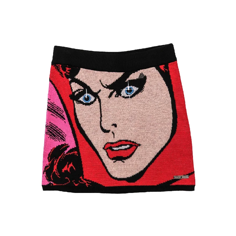 Women's Cashmere SweatersTF x Marvel Scarlet Witch Jacquard Skirt