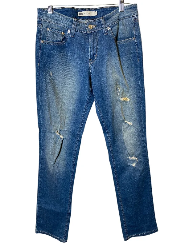 Women's Jodhpurs with V-Shaped HemJeans Straight By Levis In Blue, Size: 6