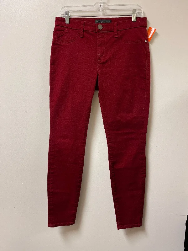 Women's Jodhpurs with Capri LengthJeans Skinny By Rock And Republic In Red, Size: 12