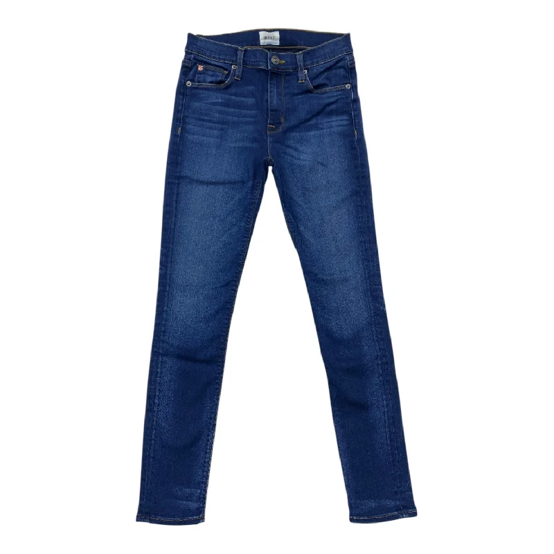 Women's Jodhpurs with Sweetheart NeckJeans Skinny By Hudson In Blue Denim, Size: 4