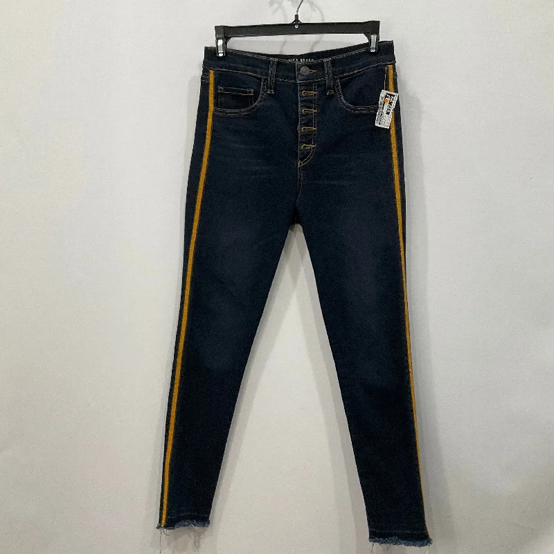 Women's Jodhpurs with High CollarJeans Skinny By Veronica Beard In Blue Denim, Size: 2