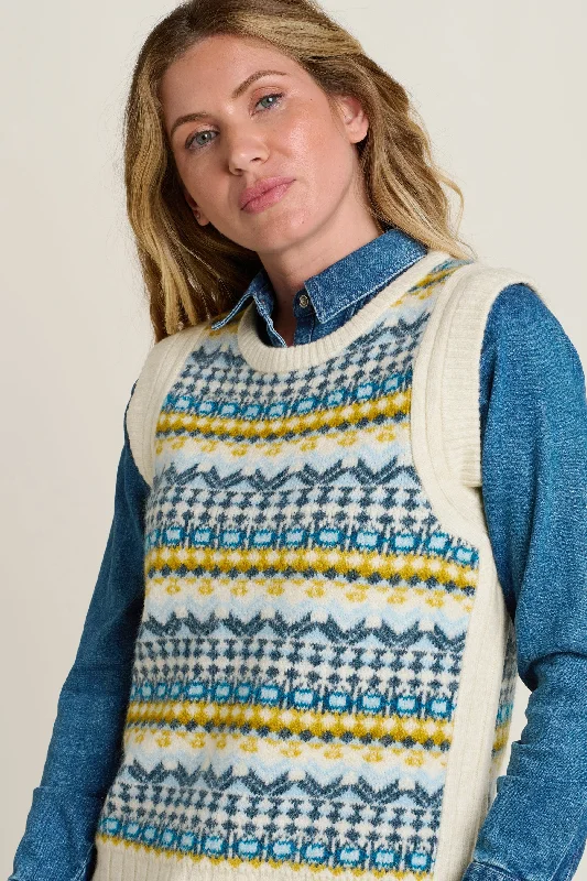 Women's Woolen SweatersFairisle Knitted Vest