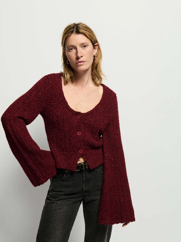 Women's Albanian Wool SweatersBerenice Cardigan