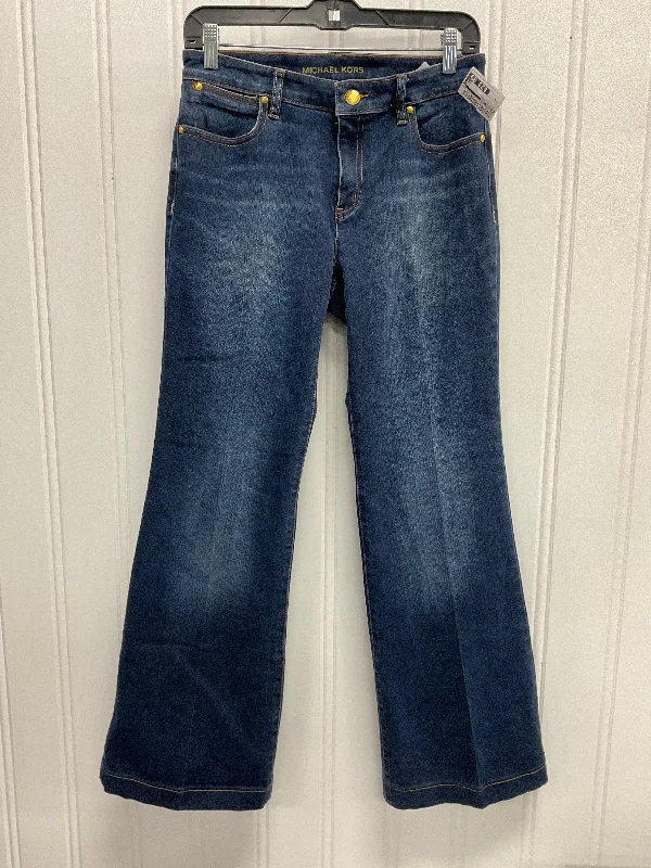 Women's Jodhpurs with ElasticJeans Designer By Michael Kors In Blue Denim, Size: 6