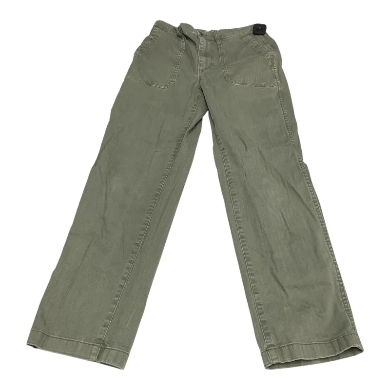 Women's Jodhpurs with Wide CollarJeans Straight By Madewell In Green, Size: 2