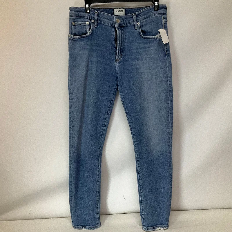 Women's Jodhpurs with PocketsJeans Skinny By Agolde In Blue Denim, Size: 6