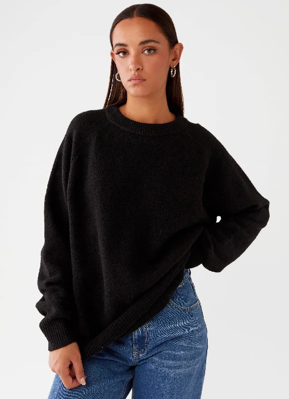 Women's Knitted SweatersGracie Mae Sweater - Black