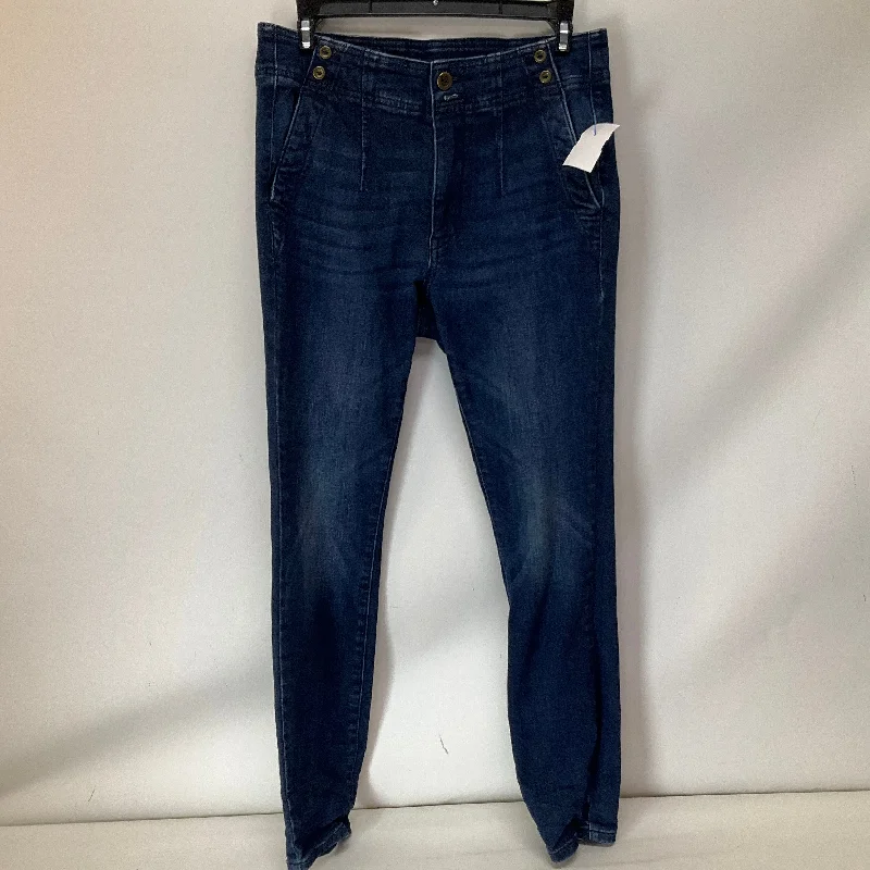 Women's Jodhpurs with Belt LoopsJeans Skinny By Anthropologie In Blue Denim, Size: 6