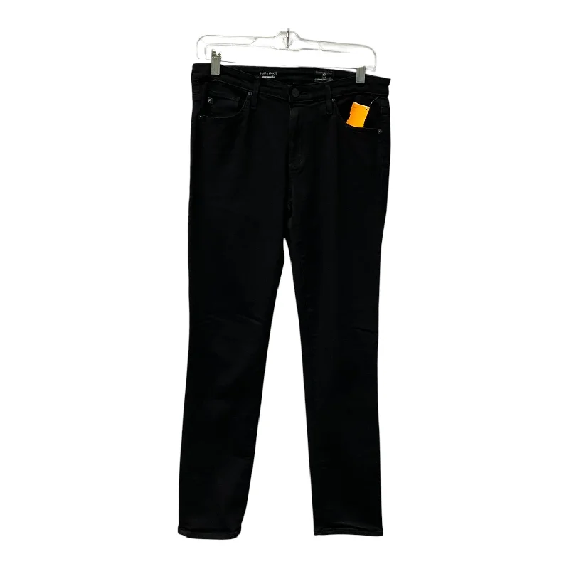 Women's Jodhpurs with Collarless DesignJeans Boyfriend By Adriano Goldschmied In Black, Size:4