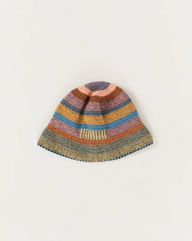 Women's Polish Wool SweatersBrew Hat - Twisted Stripe Marsh