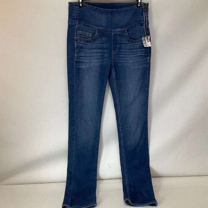 Women's Jodhpurs with Low WaistJeans Straight By Spanx In Blue Denim, Size: 2